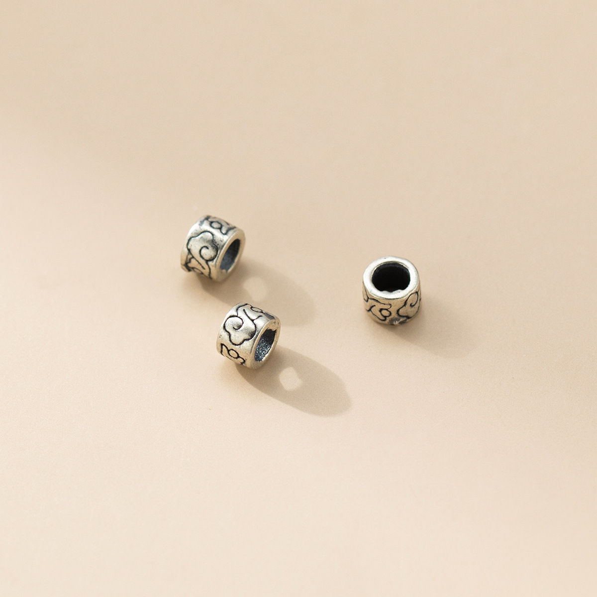 925 Silver Cloud Large Hole Be - Jewelry Making In La recension och pris