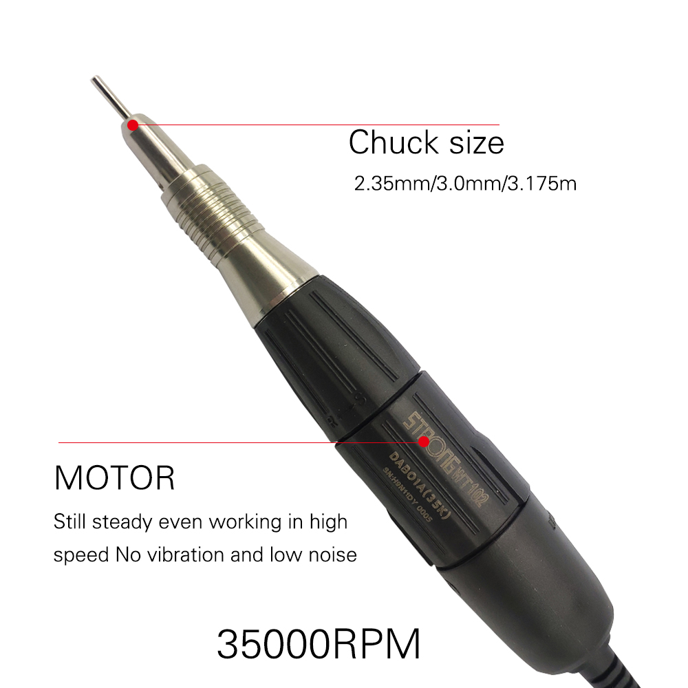 Nail Drill Handle Handpiece Br - Jewelry Making Drill recension och pris