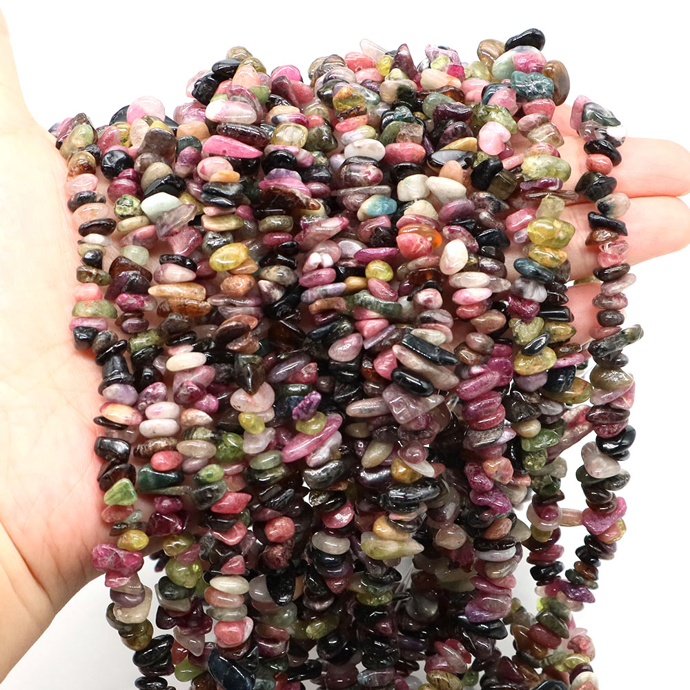 Natural Stones Color Tourmalin - Jewelry Making Drill recension och pris