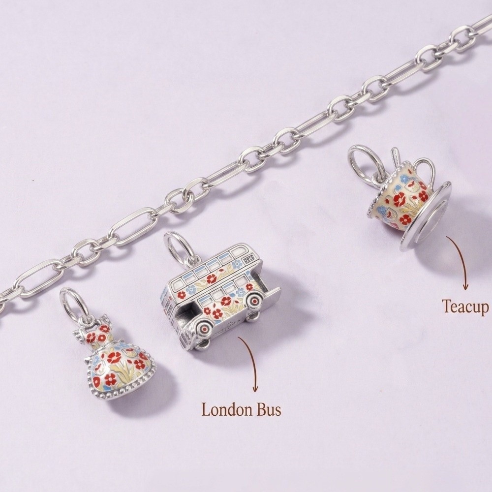 Chic Stainless Steel Cartoon P - Jewelry Making London recension och pris