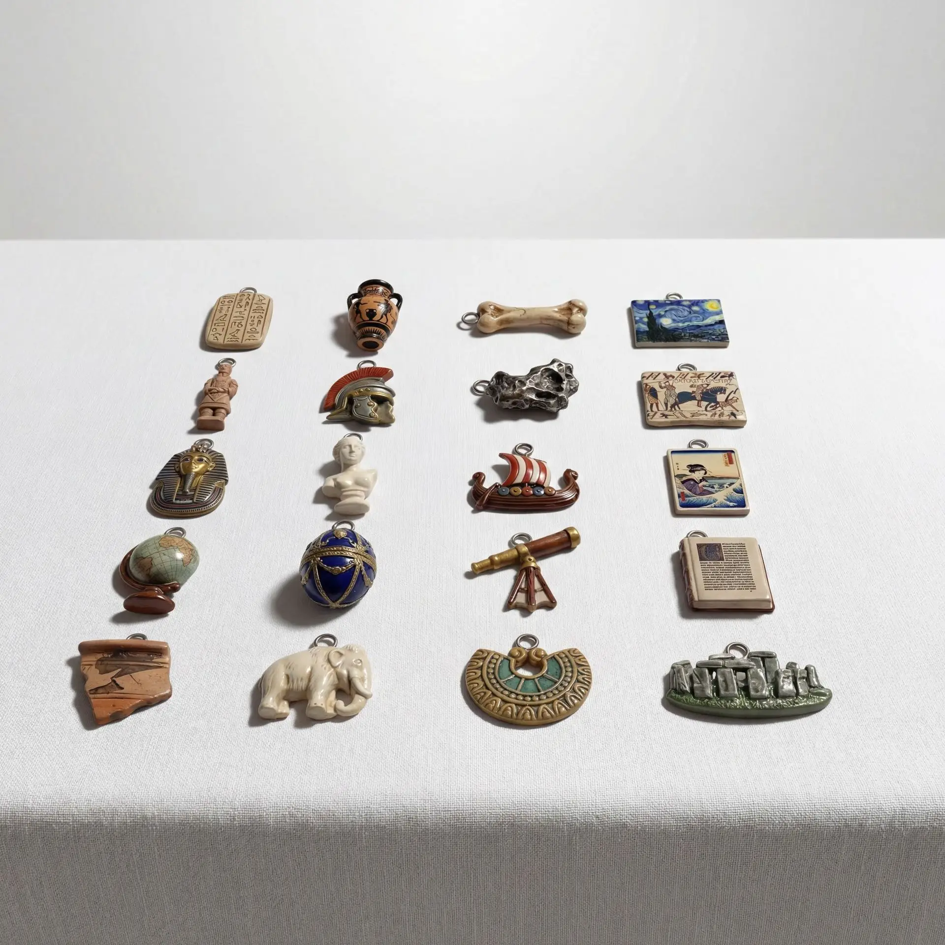 Mini Pendant Antique World His - Jewelry Making History recension och pris