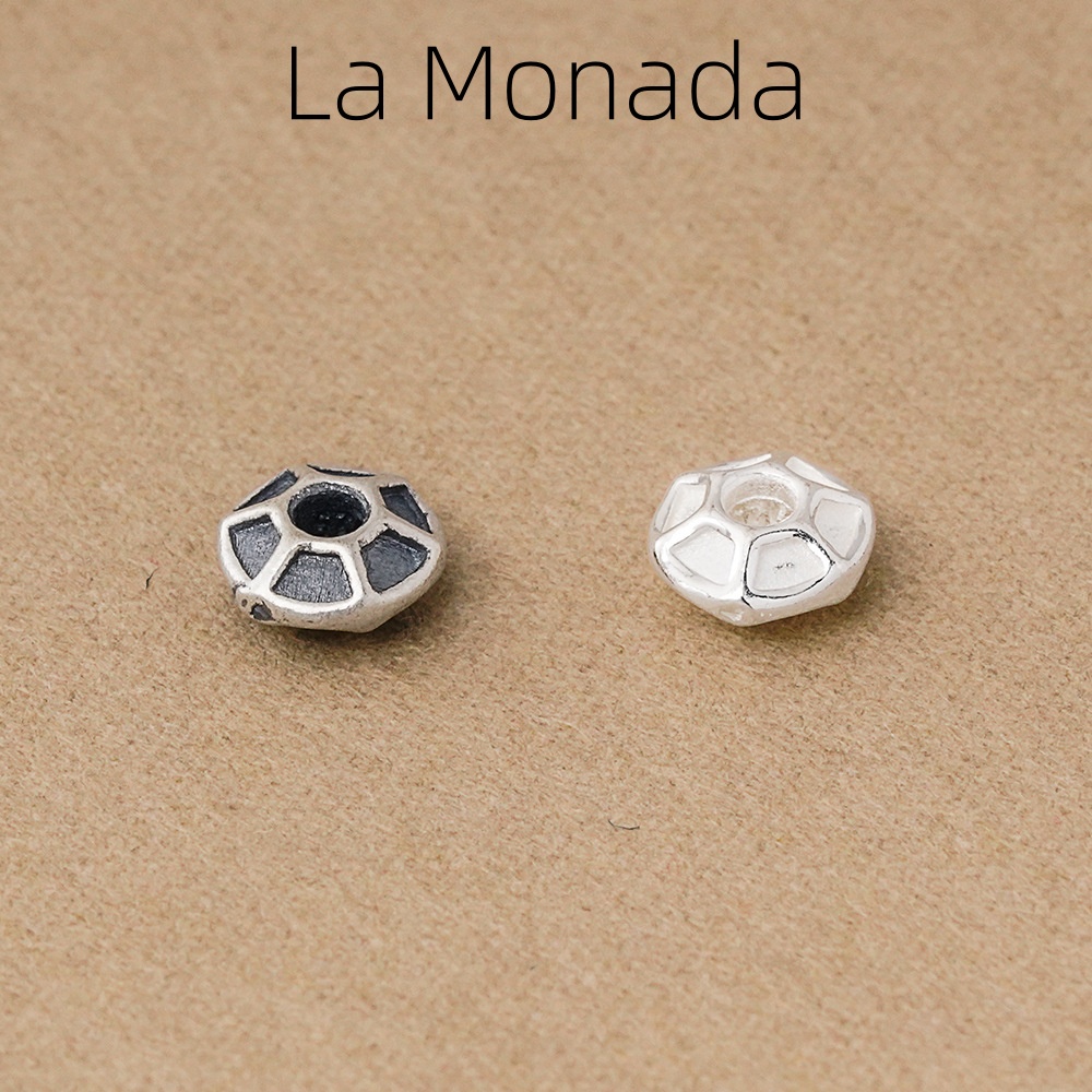 925 Silver Beads Hexagon Groov - Jewelry Making In La recension och pris