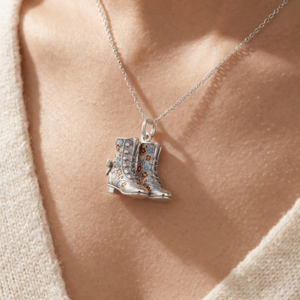 Cute Stainless Steel Cartoon P - Jewelry Making London recension och pris