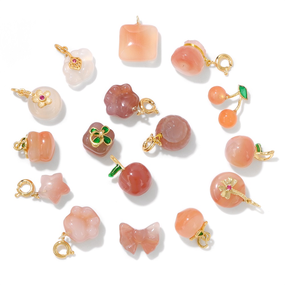 2Pcs Natural Stone Gems Agates - Jewelry Making Gemstones recension och pris