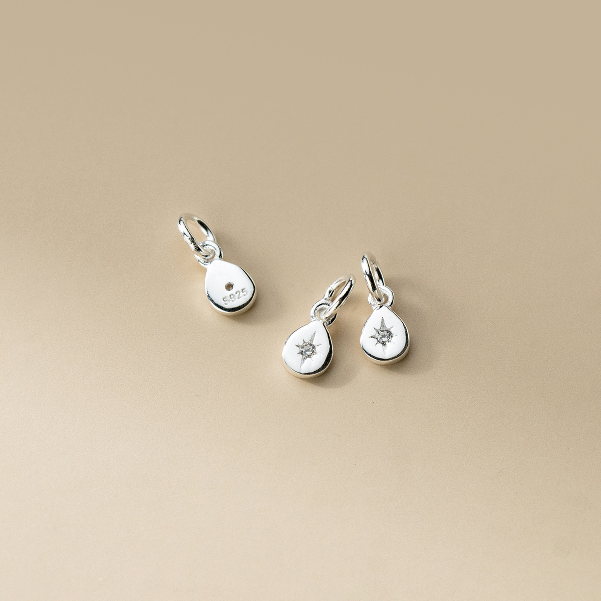 925 Silver Star Charm 925 Silv - Jewelry Making In La recension och pris