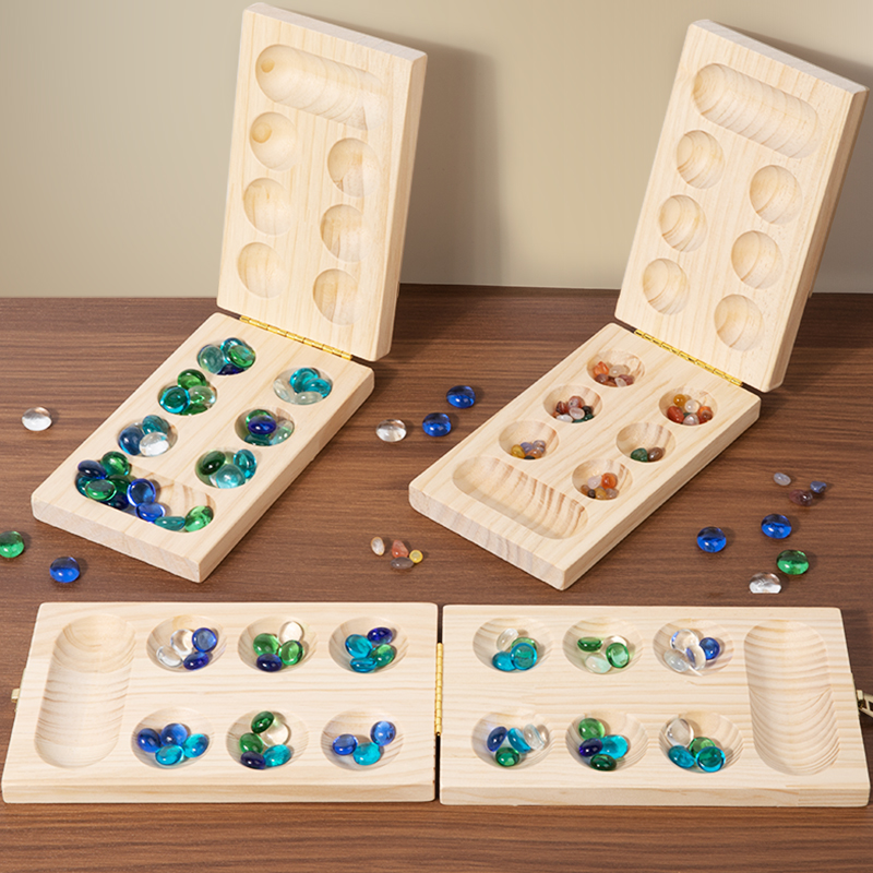 Mancala Board Game Set Family  - Jewelry Making Board recension och pris