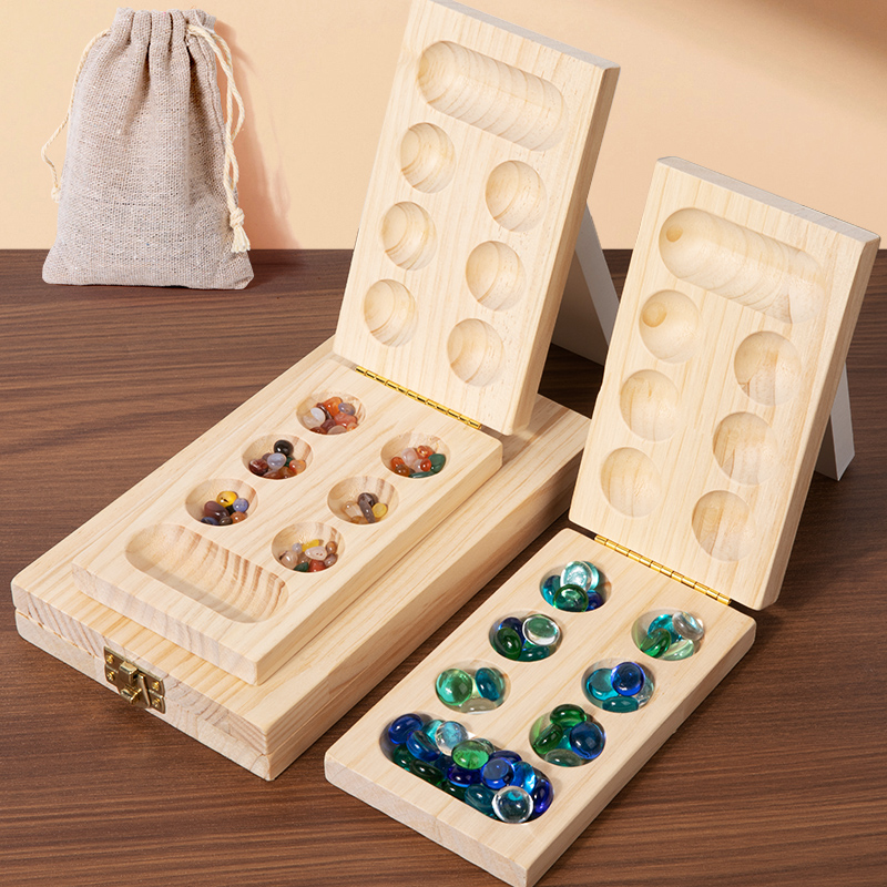 Mancala Board Game Set Family  - Jewelry Making Board recension och pris