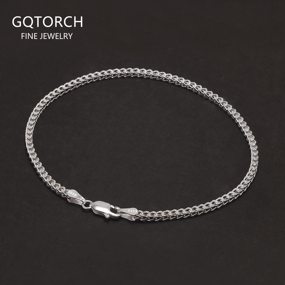 2mm 925 Sterling Silver Franco - Lobster Clasp Silver recension och pris
